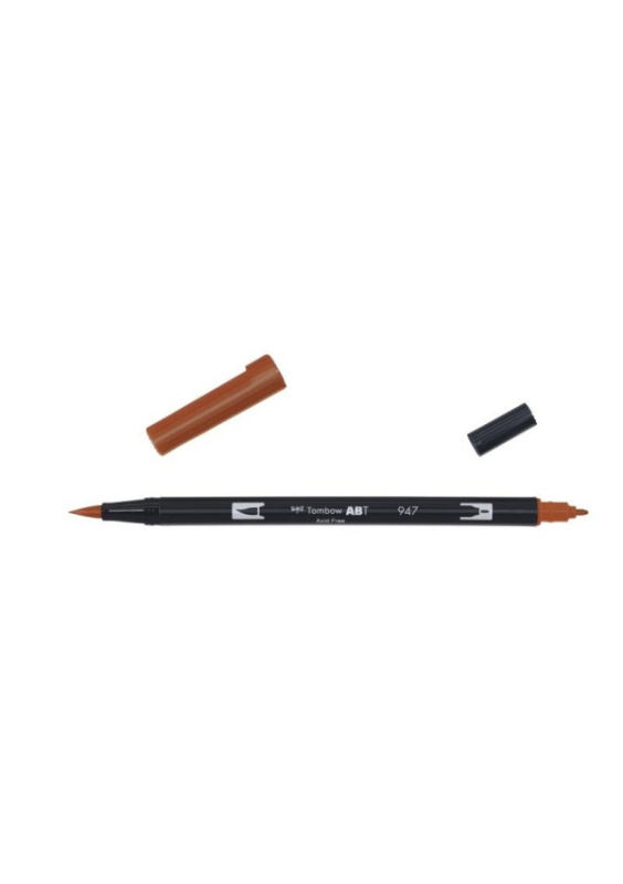 Tombow Oboustranný štětcový fix ABT - burnt sienna KALIA paper, s.r.o.