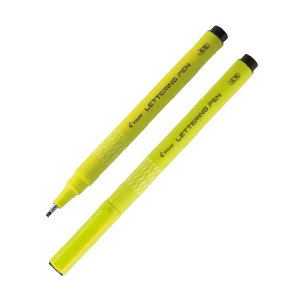 Pilot Lettering Pen Kaligrafické pero černé - 2 mm