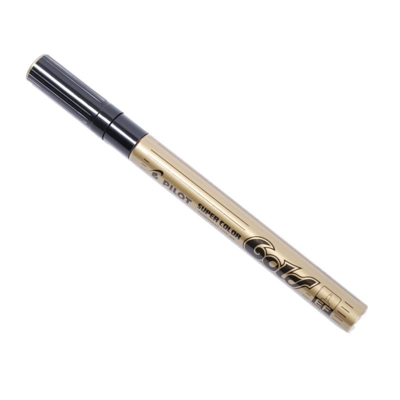 Pilot Super Color Lakový permanentní popisovač 0,5 mm - zlatý