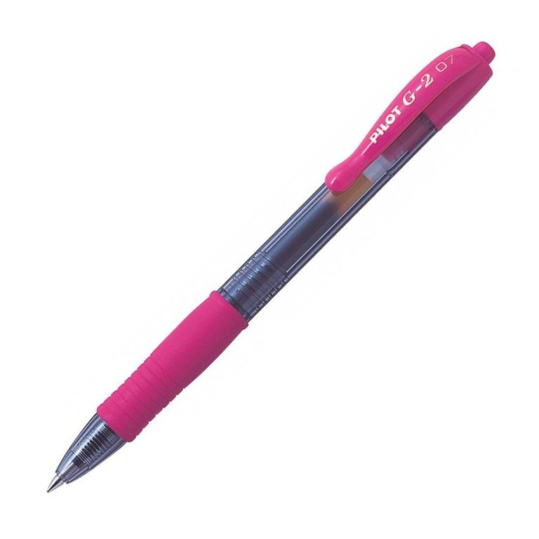 Gelový roller Pilot G2 - růžová, 0,3 mm