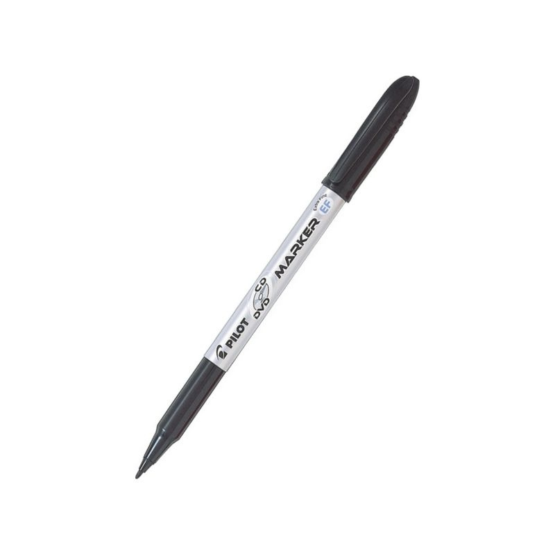 Popisovač Pilot CD/DVD marker - černý