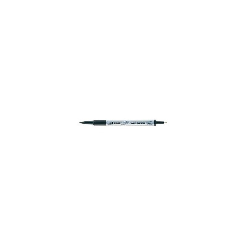 Pilot Twin Marker - permanentní popisovač - černý
