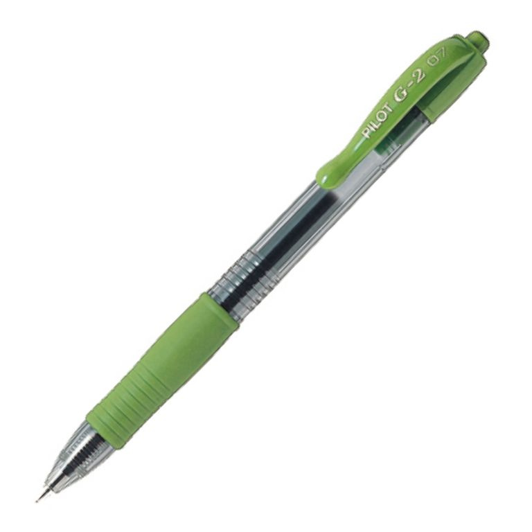 Gelový roller Pilot G2 - světle zelená, 0,3 mm