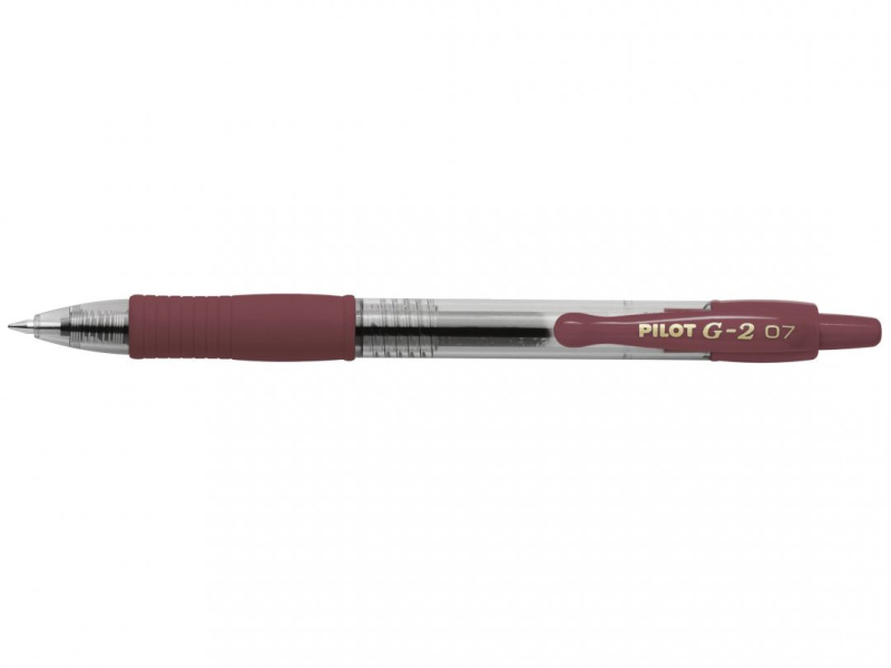 Gelový roller Pilot G2 - hnědá, 0,3 mm