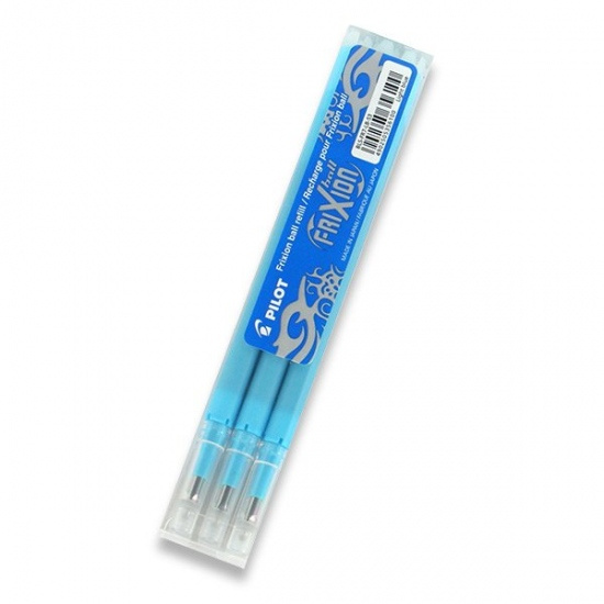 FriXion M 0.7mm náplň sv. modrá 3 ks Pilot