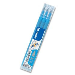 FriXion M 0.7mm náplň sv. modrá 3 ks Pilot