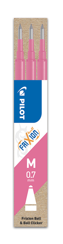 FriXion M 0.7mm náplň růžová 3 ks Pilot