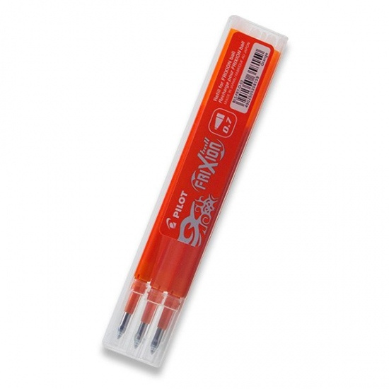 FriXion M 0.7mm náplň oranžová 3 ks Pilot