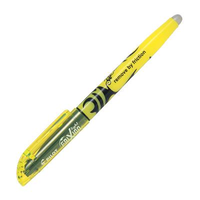 Zvýrazňovač Pilot Frixion Light - žlutý, 1 - 3,8 mm