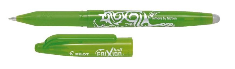 Roller FriXion Ball M 0.7mm sv. zelená Pilot