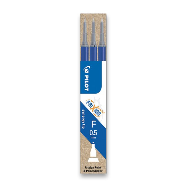 Náhradní náplně Pilot Frixion point 0,5 mm - modré (3ks)
