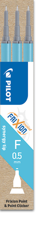 Pilot FriXion Point Náplň sada 3 ks - sv.modrá