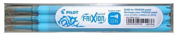 Pilot FriXion Point Náplň sada 3 ks - sv.modrá