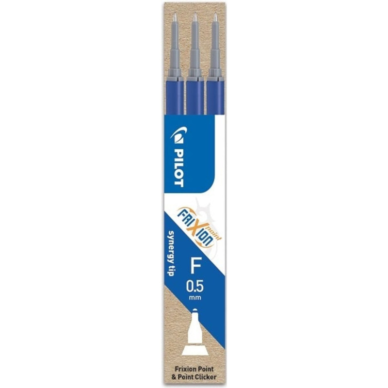 Pilot FriXion Point, modrá náhradní náplň do rolleru, šířka hrotu 0,5 mm
