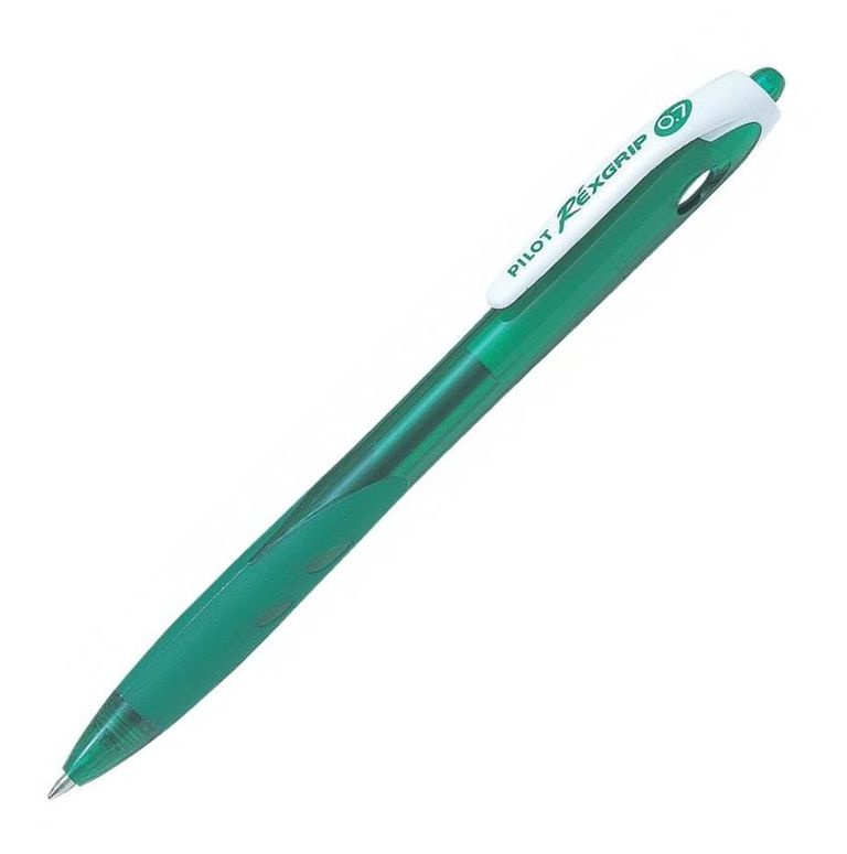 Kuličkové pero Pilot RéxGrip Begreen, zelené