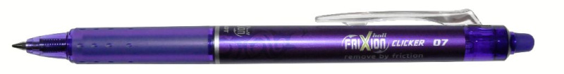Roller FriXion Clicker F 0.5mm fialová Pilot