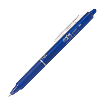 Roller FriXion Clicker M 0.7mm modrá Pilot