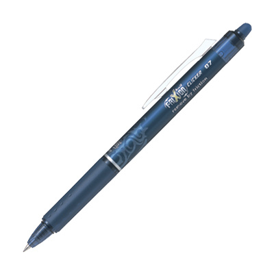 Roller FriXion Clicker M 0.7mm modročerná Pilot