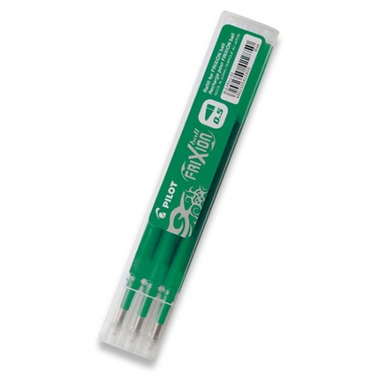FriXion Clicker 0.5mm náplň zelená 3 ks Pilot