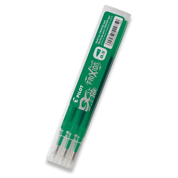 FriXion Clicker 0.5mm náplň zelená 3 ks Pilot
