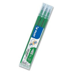 FriXion Clicker 0.5mm náplň zelená 3 ks Pilot