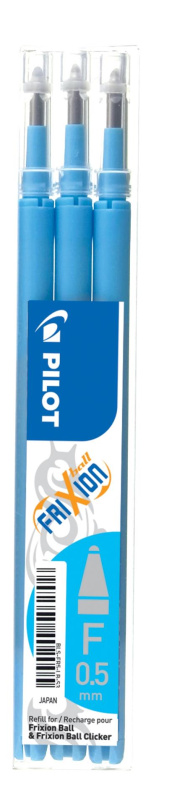 FriXion Clicker 0.5mm náplň sv. modrá 3 ks Pilot