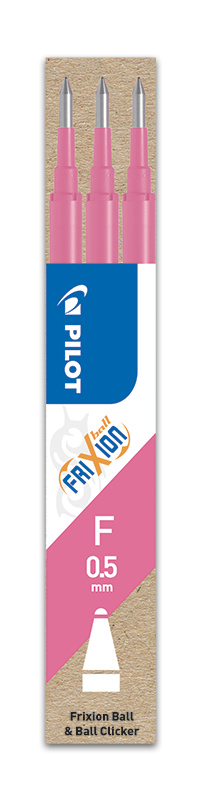 FriXion Clicker 0.5mm náplň růžová 3 ks Pilot