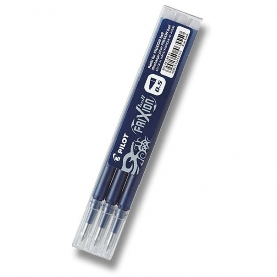 FriXion Clicker 0.5mm náplň modročerná 3 ks Pilot