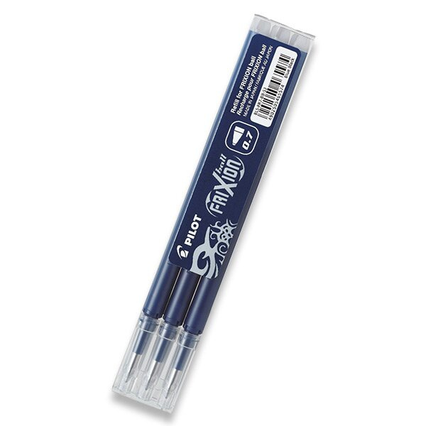 FriXion M 0.7mm náplň modročerná 3 ks Pilot