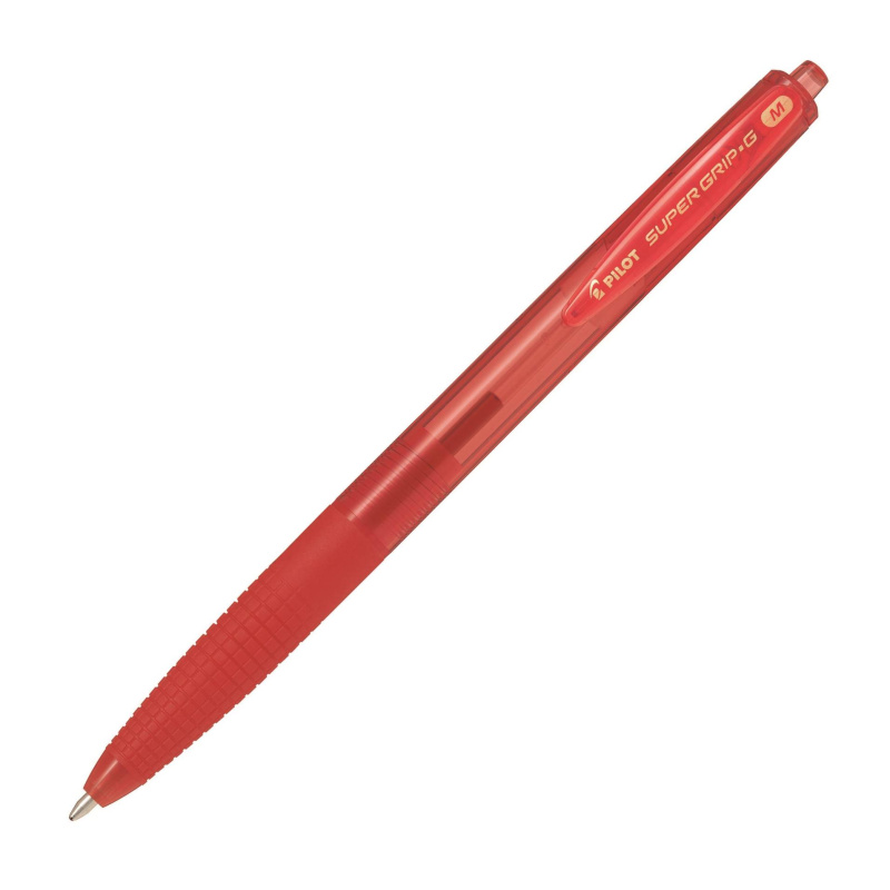 Kuličkové pero Pilot Super Grip-G - červená