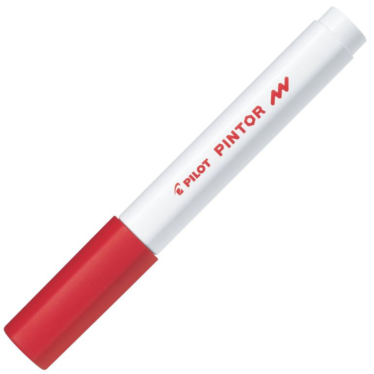 Akrylový popisovač Pilot Pintor, Fine, červená