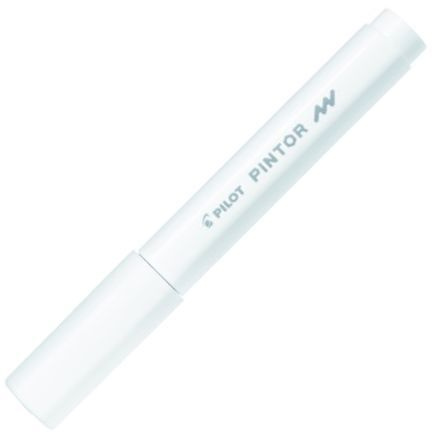 Pilot  Akrylový popisovač Pintor F (tenký hrot) - 1 mm, bílý