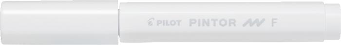 Pilot  Akrylový popisovač Pintor F (tenký hrot) - 1 mm, bílý