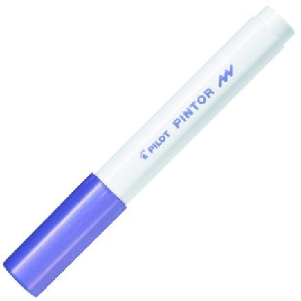 Akrylový popisovač Pilot Pintor, Fine, metalická fialová