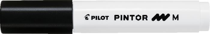 Akrylový popisovač Pilot Pintor, Medium, Černá
