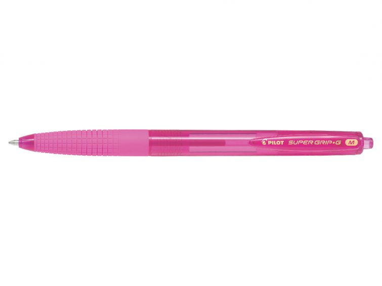 Kuličkové pero Pilot Super Grip-G - růžová