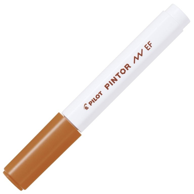 Akrylový popisovač Pilot Pintor, Extra Fine, hnědá