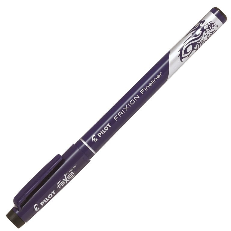 Gumovací liner Pilot FriXion - černá