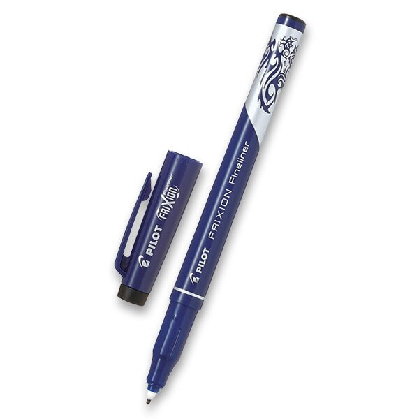 Gumovací liner Pilot FriXion - černá
