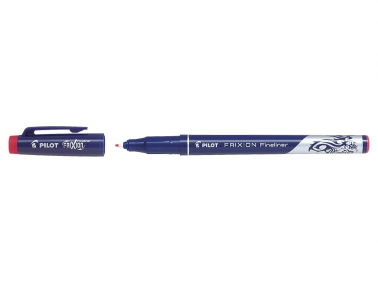 Liner Pilot 4104 Frixion Fineliner červená