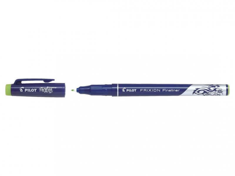 Pilot FriXion Fineliner Gumovací liner - sv. zelený
