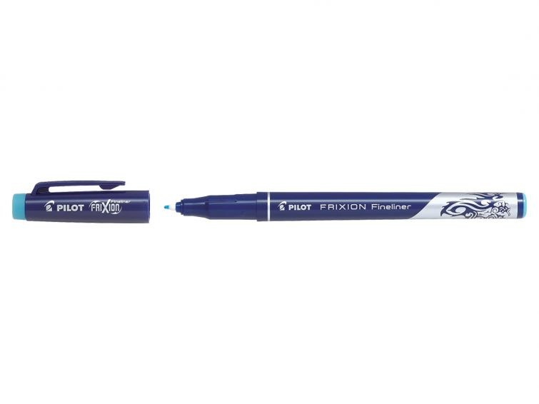 Pilot FriXion Fineliner Gumovací liner - sv. modrý