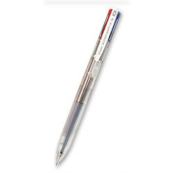 Pilot SuperGrip G 4 - čtyřbarevné kuličkové pero - transparentní