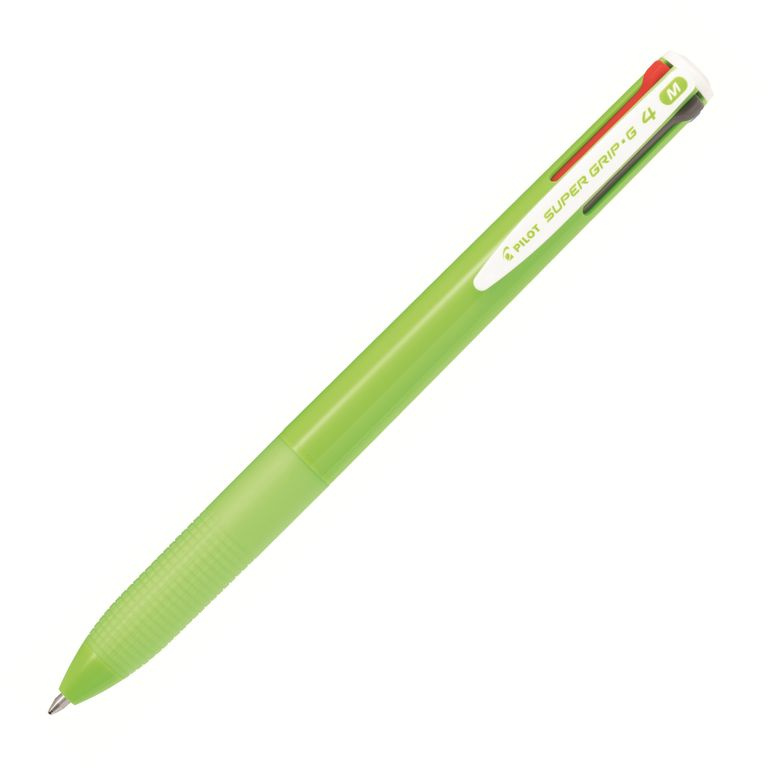 Kuličkové pero Pilot Super Grip-G 4 sv. zelená
