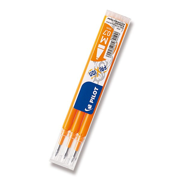 FriXion M 0.7mm náplň meruňková oranžová 3 ks Pilot