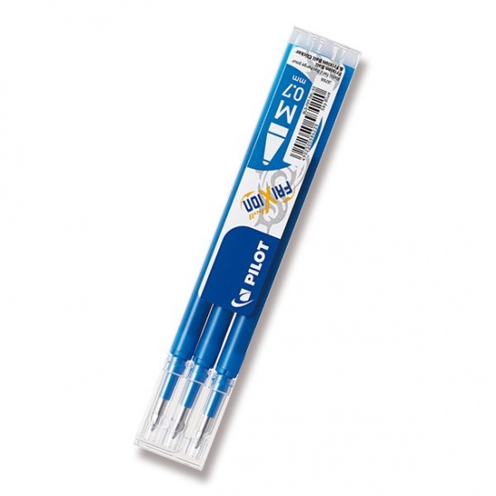 FriXion M 0.7mm náplň nebeská modř 3 ks Pilot