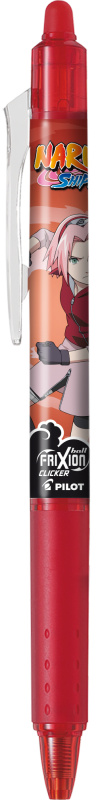 Roller Pilot FriXion Clicker Naruto červený