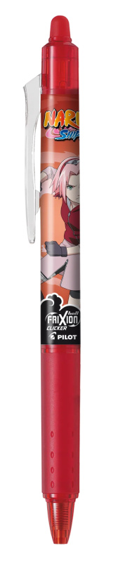 Roller Pilot FriXion Clicker Naruto červený
