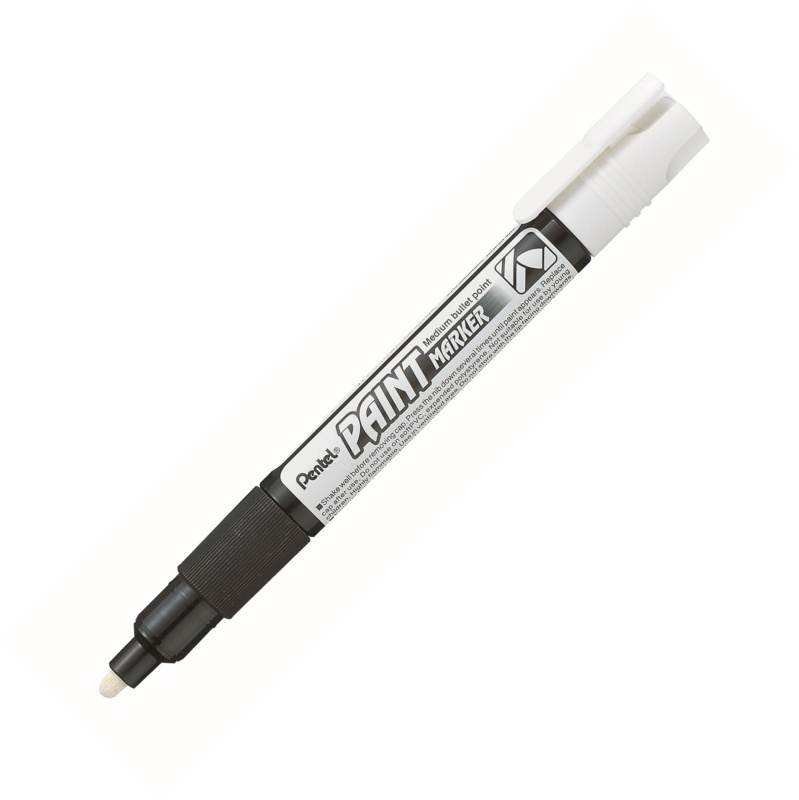 Lakový popisovač Pentel MMP 20 - bílý