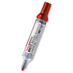 Pentel Easyflo MW50M - popisovač na bílé tabule - červený